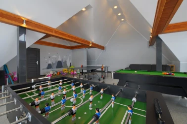 Uitzicht op de bergen vanaf de accommodatie