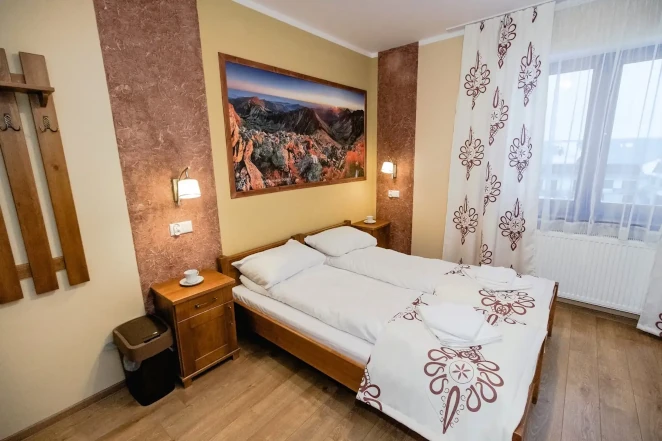 Comfortkamer voor 2+1 gasten met eigen badkamer